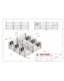 Cage agnelage 6 box pour ovins -G008 (avec abreuvoir)